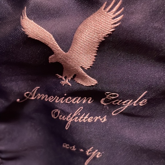 AEO Wool-blend Peacoat Plaid - Picture 7 of 7